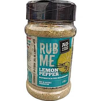 Koření BBQ koření Lemon Pepper 235g Angus&Oink