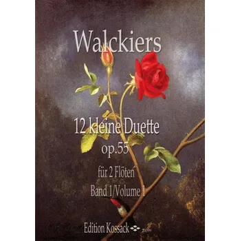 Walckiers Band 1 - 12 malých duet op. 55 pro 2 příčné flétny