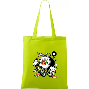 Sushiman - Taška bavlněná - 42 x 38 cm ( Limetková )