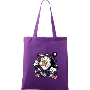 Sushiman - Taška bavlněná - 42 x 38 cm ( Fialová )