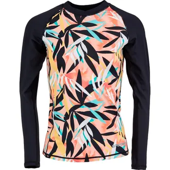 Pánské tričko Dámské tričko ke koupání FUNDANGO-Joyce Long Sleeve Rashguard-519-jungle Mix XL