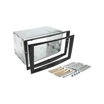 ISO redukce Rámeček autorádia 2-DIN Opel černá lesklá