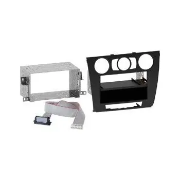 ISO redukce Rámeček autorádia 1-DIN BMW 1 man.klima