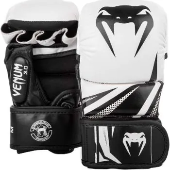 MMA rukavice Sparring Gloves Venum Challenger 3.0, White/Black Velikost: M