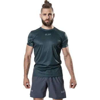 Oblečení pro bojové sporty Sportovní dres s krátkými rukávy BJP x ATEX, olivový Velikost: XL