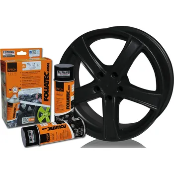 Autolak FOLIATEC fólie ve spreji (dip) 800 ml, Barva Černá matná