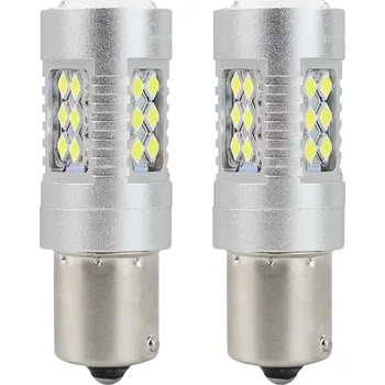 Autožárovka LED žárovky BA15S 3030 24SMD 1156 P21W 12V/24V