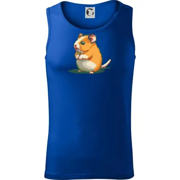 Křeček pixel - Tílko pánské Core - L ( Královská modrá )