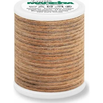 Nit Vyšívací nit Madeira Lana (200m) - melírovaná barva 3393 cappuccino
