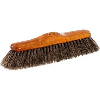 smeták 28cm PH, imitace dřeva, čistá žíně, hrubý závit