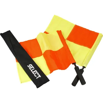 Fotbalový míč Fotbalové vlajky Select Linesman´s flag Pro 2 ks červeno žlutá Velikost: NS Velikost: NS