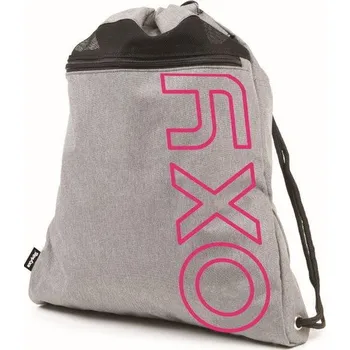 Sportovní vak na záda OXY - Grey / Pink