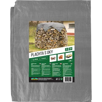 Zahrada Nohel garden Plachta kašírovaná šedá 6x10m 100g