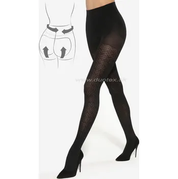 Dámské punčochy GATTA Punčochové kalhoty Modeline40-vz.03 Barva: nero, Velikost: 3(M)