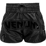 Venum Inferno Muay Thai Shorts - Black/Black Velikost: S