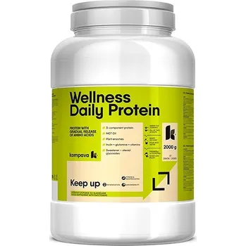 Protein Kompava Wellness Daily Protein 2000g, vanilka