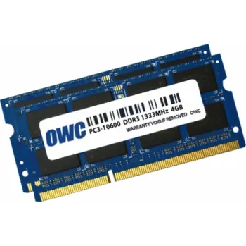 Operační paměť OWC SO-DIMM 8 GB DDR3-1333 (2x 4 GB) duální sada, pro MAC, RAM