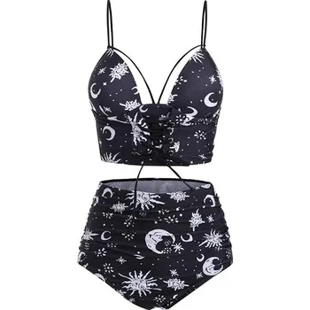 Dámské plavky Dámské dvoudílné plavky - XXL