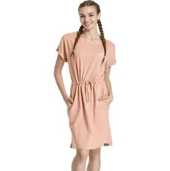 Dámské šaty Meatfly dámské šaty Lottie Coral Sands | Písková | Velikost S | 100% bavlna