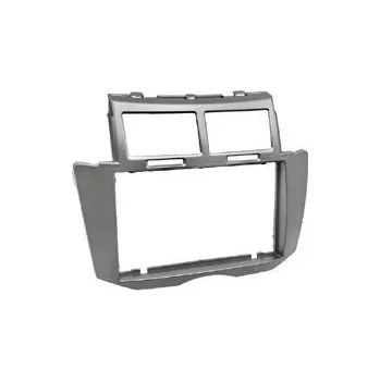 ISO redukce Rámečeka autorádia 2-DIN Toyota Yaris (08->11) stříbrná