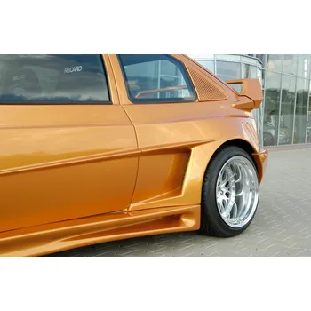 PC tuning Rieger boční díl widebody II pro Opel Kadett E 3-dvéř., 09/88-09/95, GFK (laminát), mont. strana pravá