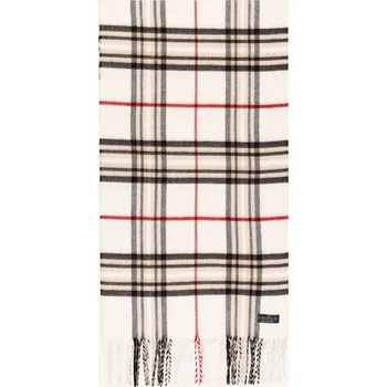 Šála Fraas Dámská Šála, krémová / černá / červená, one size