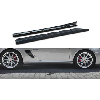 Prah karosérie Porsche Boxster 987, difuzory pod boční prahy, Maxton design