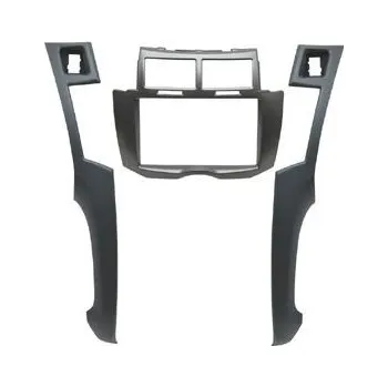 ISO redukce Rámečeka autorádia 2-DIN Toyota Yaris (08->11) stříbrná/antracit