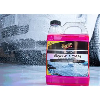 Meguiar's Ultimate Snow Foam Xtreme Cling Wash - extra hustý, pH neutrální autošampon do napěňovače / pro předmytí, 946 ml
