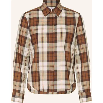 Marc O'polo Dámská Košilová Halenka, hnědá / tmavě hnědá /...