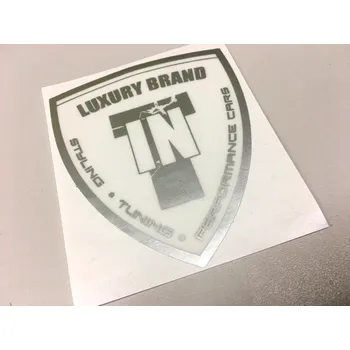 Samolepicí dekorace na vozidlo Nálepka Tuning-IN "Logo" barva stříbrná