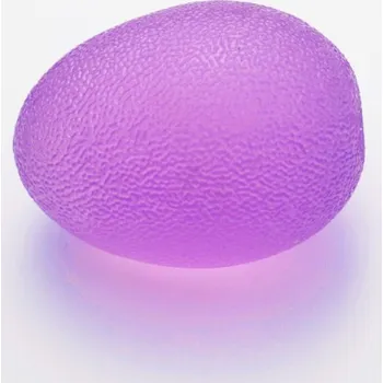 Gelové vajíčko pro posilování úchopu - fialová