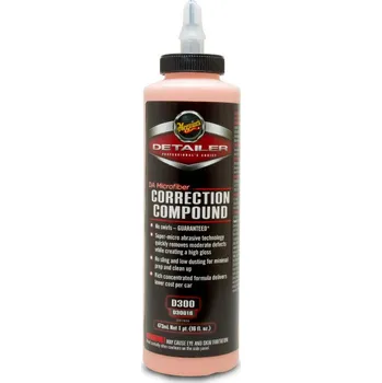 Meguiar's DA Microfiber Correction Compound - korekční leštěnka pro použití s mikrovláknovými kotouči, 473 ml