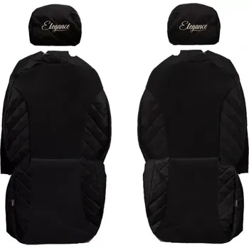 Ochranný autopotah Potahy sedadel (1+1) - Elegance Q, RENAULT TRAFIC III (03.2014-12.2023) - Sedadlo pro jednoho cestujícího 1+1