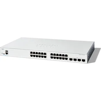 Síťový prvek Cisco Catalyst switch C1300-24T-4X (24xGbE,4xSFP+,fanless) - REFRESH C1300-24T-4X-RF