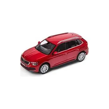 autíčko Abrex model 1:43 Škoda Kamiq VELVET RED