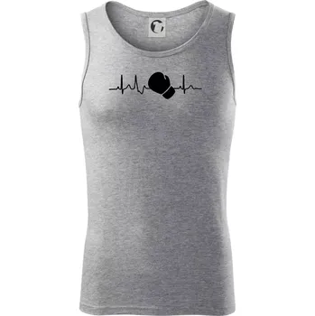 EKG box rukavice - Tílko pánské Core - 2XL ( Tmavě šedý melír )