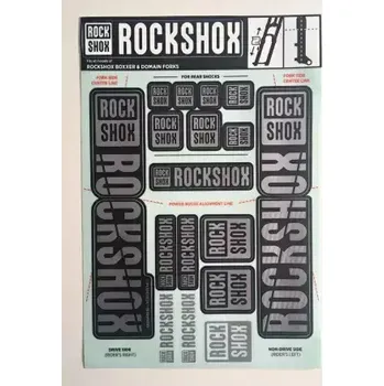 Vidlice na kolo Rock Shox Decal Kit Polar Grey pro BoXXer/Domain Dual Crown