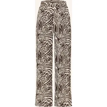 Dámské kalhoty More & More Dámské Kalhoty, tmavě hnědá / režná, 40