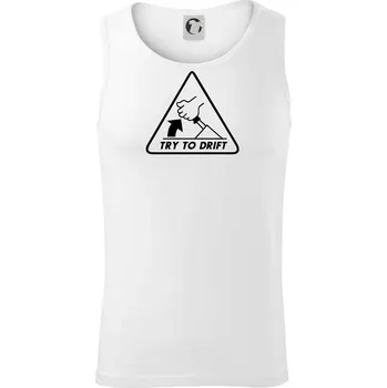 Try to drift - Tílko pánské Core - S ( Bílá )