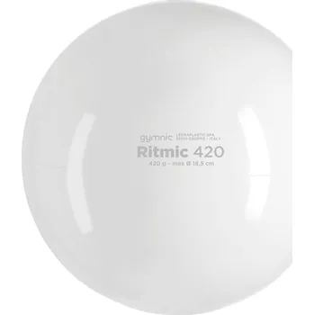 Fotbalový míč Ritmic 420 – míč pro moderní gymnastiku - bílý