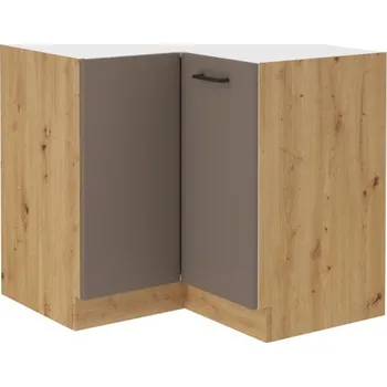 Stolarz-Lempert Kuchyňská skříňka Bolonia - dolní rohová 90x90 DN 2F