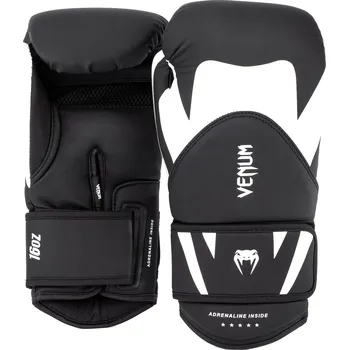 Boxerské rukavice Venum Challenger 4.0 Boxing Gloves - Black/White Velikost: 12oz