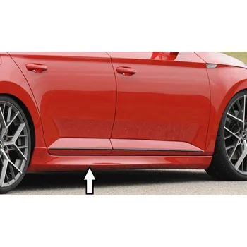 PC tuning Rieger boční práh mont. strana levá pro Škoda Superb III 3T, 3V combi, sedan vč. faceliftu, r.v. 03/15-10/18, 11/18-, plast ABS bez povrchové úpravy