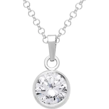 Přívěsek Leru Jednoduchá přívěsek z bílého zlata