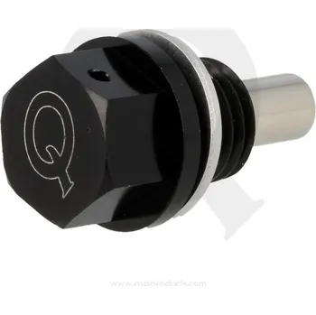Kryt motoru Černý magneticky výpustný šroub - QSP M12x1.25