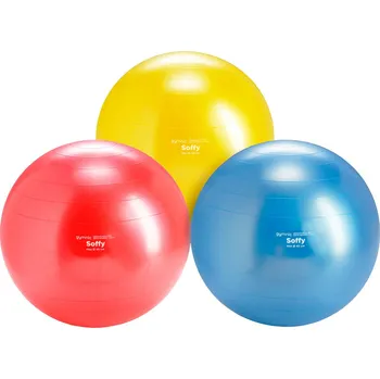 Gymnastický míč Soffy – měkký míč Ø 45 cm - modrý