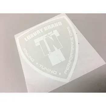 Samolepicí dekorace na vozidlo Nálepka Tuning-IN "Logo" barva bílá