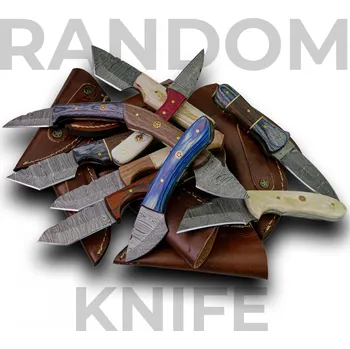 Pracovní nůž PAK MYSTERY DAMASCUS – Náhodný damaškový nožík