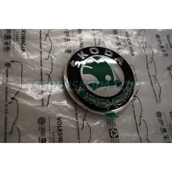 Polep vozidla Škoda Fabia II - zadní logo OEM